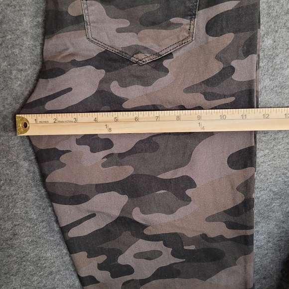 Democracy "Ab" Solution Booty Lift Jegging Camo Espresso Women's 12 New w/Tags - Picture 6 of 11